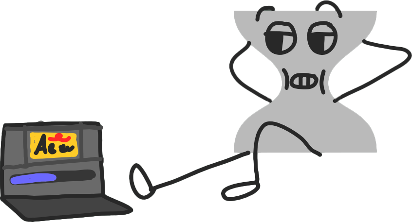 keyframe having a good time while their laptop is rendering