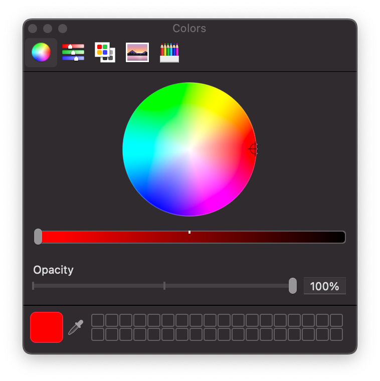 macOS Color Picker
